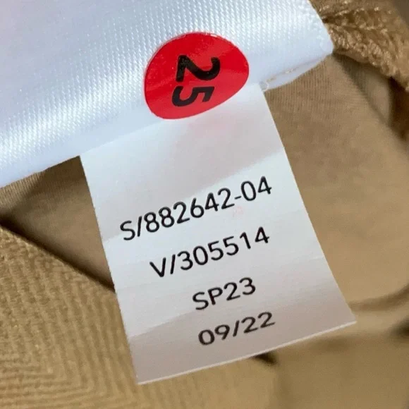 Athleta Brooklyn Heights Pant Khaki Tan Size 0 - Picture 10 of 10